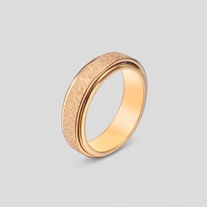 Spinner Ring Anxiety Relief, Stainless Steel