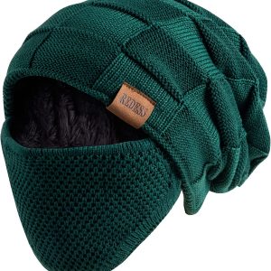 REDESS Beanie Winter Warm Slouchy Thick Skull Cap