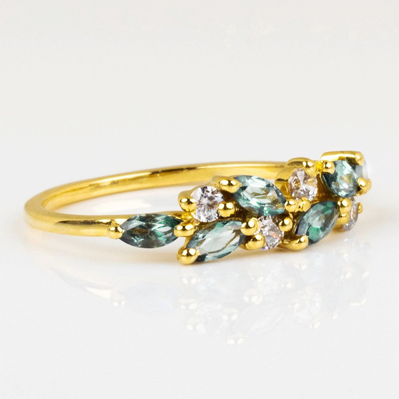 Huitan Luxury Gold Color Ring - Image 27