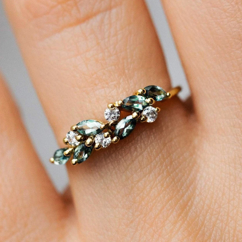 Huitan Luxury Gold Color Ring - Image 17