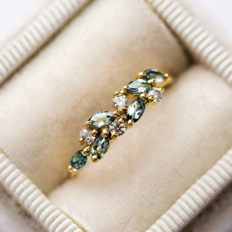Huitan Luxury Gold Color Ring - Image 6