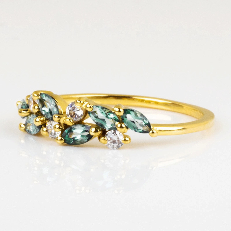 Huitan Luxury Gold Color Ring - Image 8