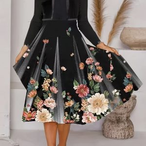 2 In 1 Open Front Top With Dress