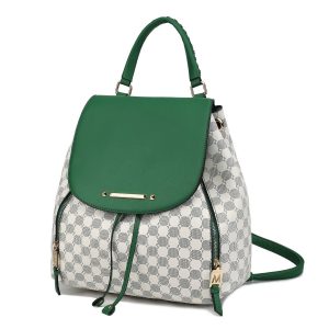 MKF Collection Kimberly Circular Print Backpack by Mia k