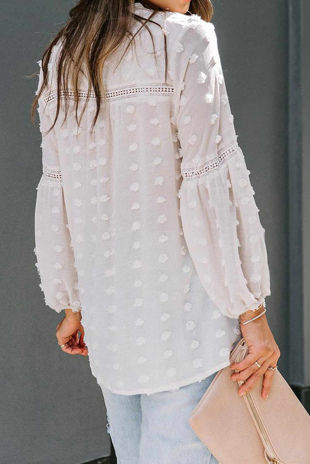 Charming Ruffle Chiffon Blouse - Image 15