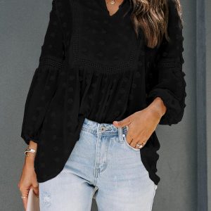 Charming Ruffle Chiffon Blouse