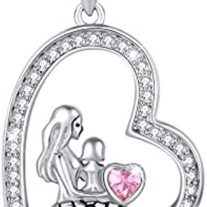 925 Sterling Silver Mermaid Pendant Necklace Nautical Jewelry Ariel Necklace
